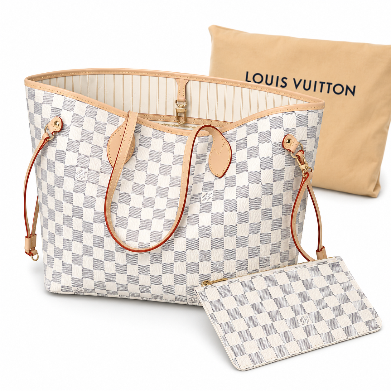Bolso Louis Vuitton Mujer NEVERFULL EN CAJA