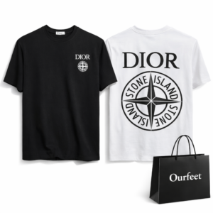 Camiseta Dior x Stone Island