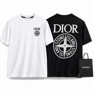 Camiseta Dior x Stone Island