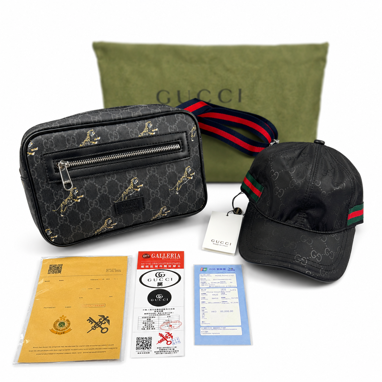 Riñonera GUCCI + GORRA x 65€ OFERTA