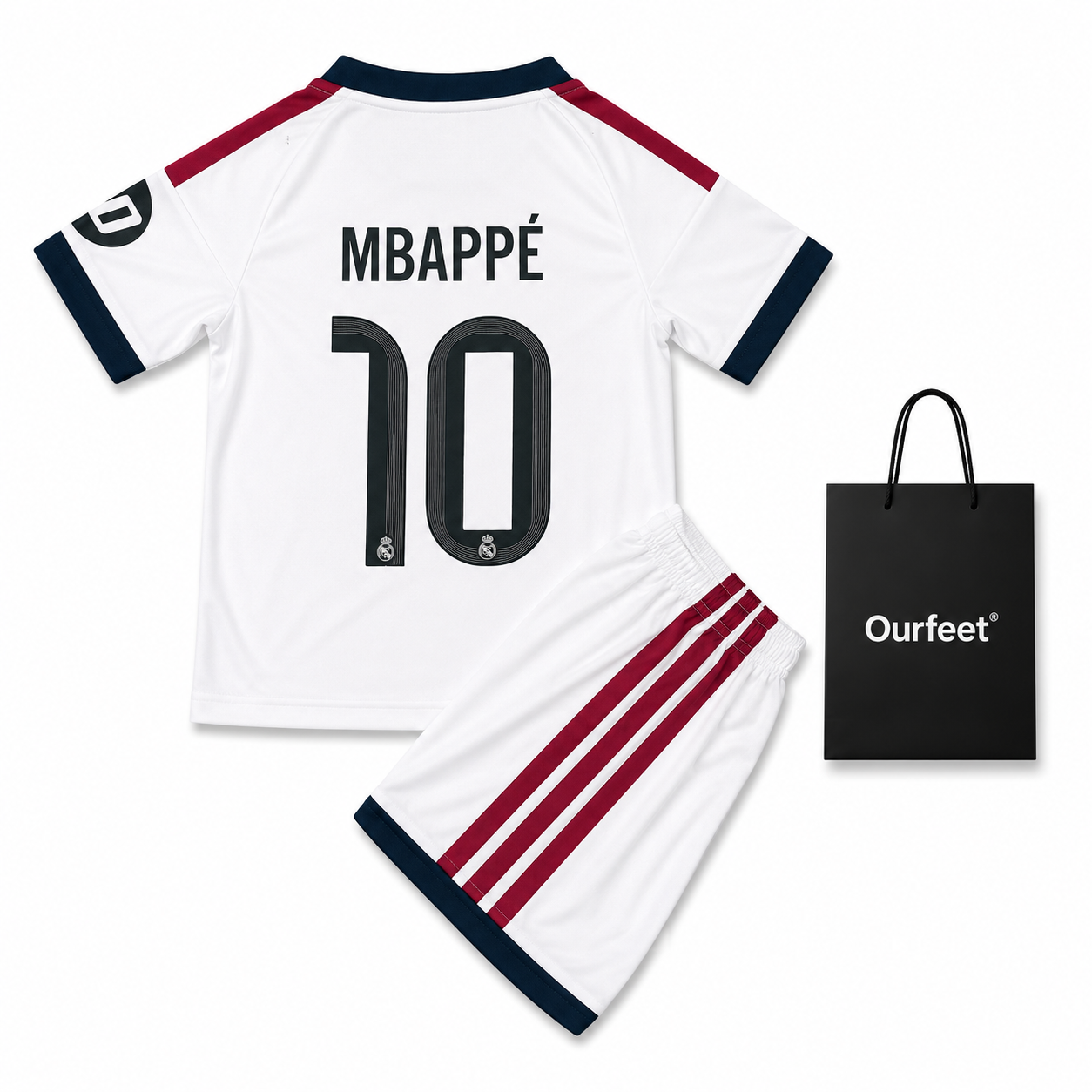 Conjunto Fútbol Real Madrid 26/27 MBAPPÈ 10 Niño