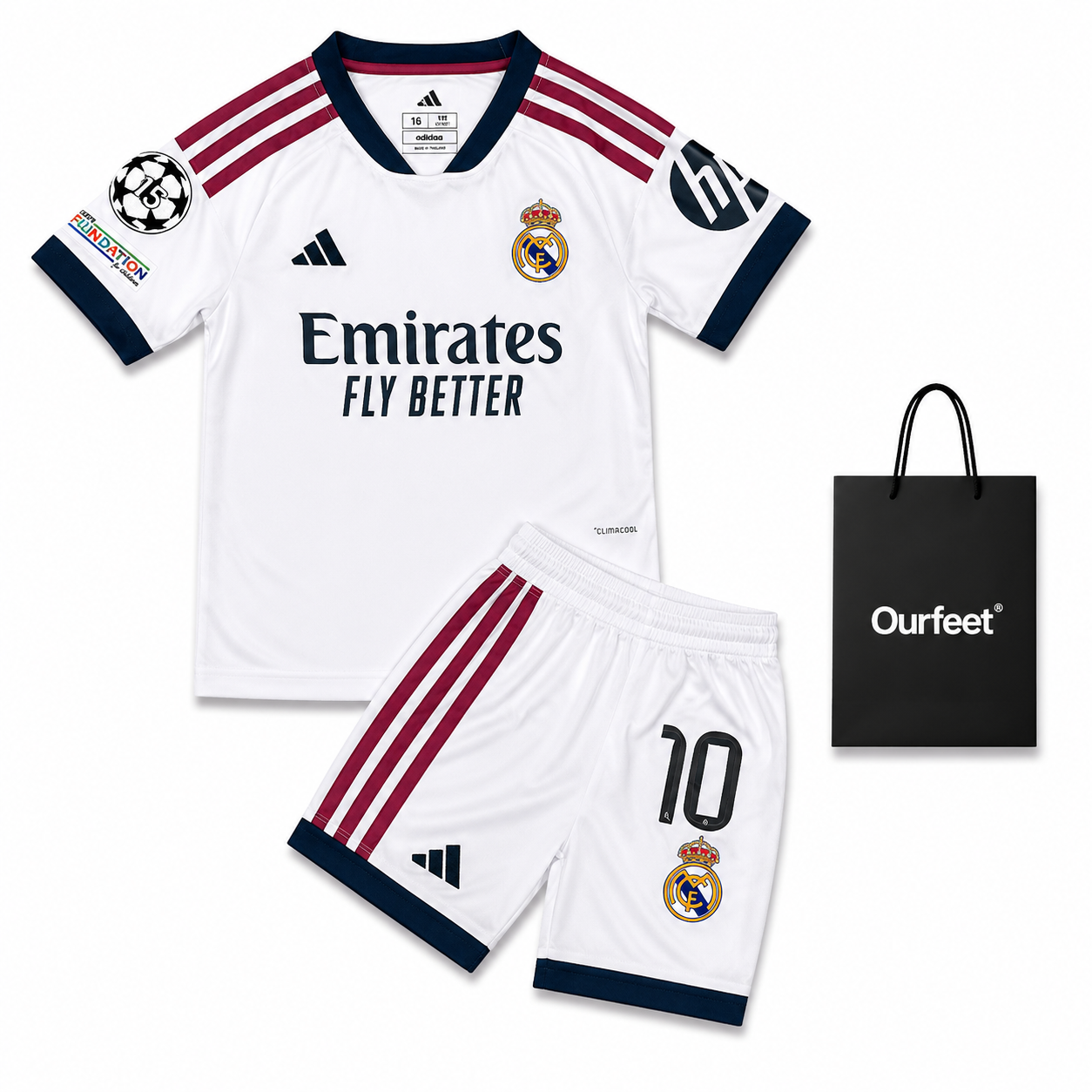 Conjunto Fútbol Real Madrid 26/27 MBAPPÈ 10 Niño - Imagen 2