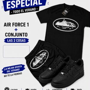 Chándal Corteiz + Nike Air Force one x 65€ OFERTA