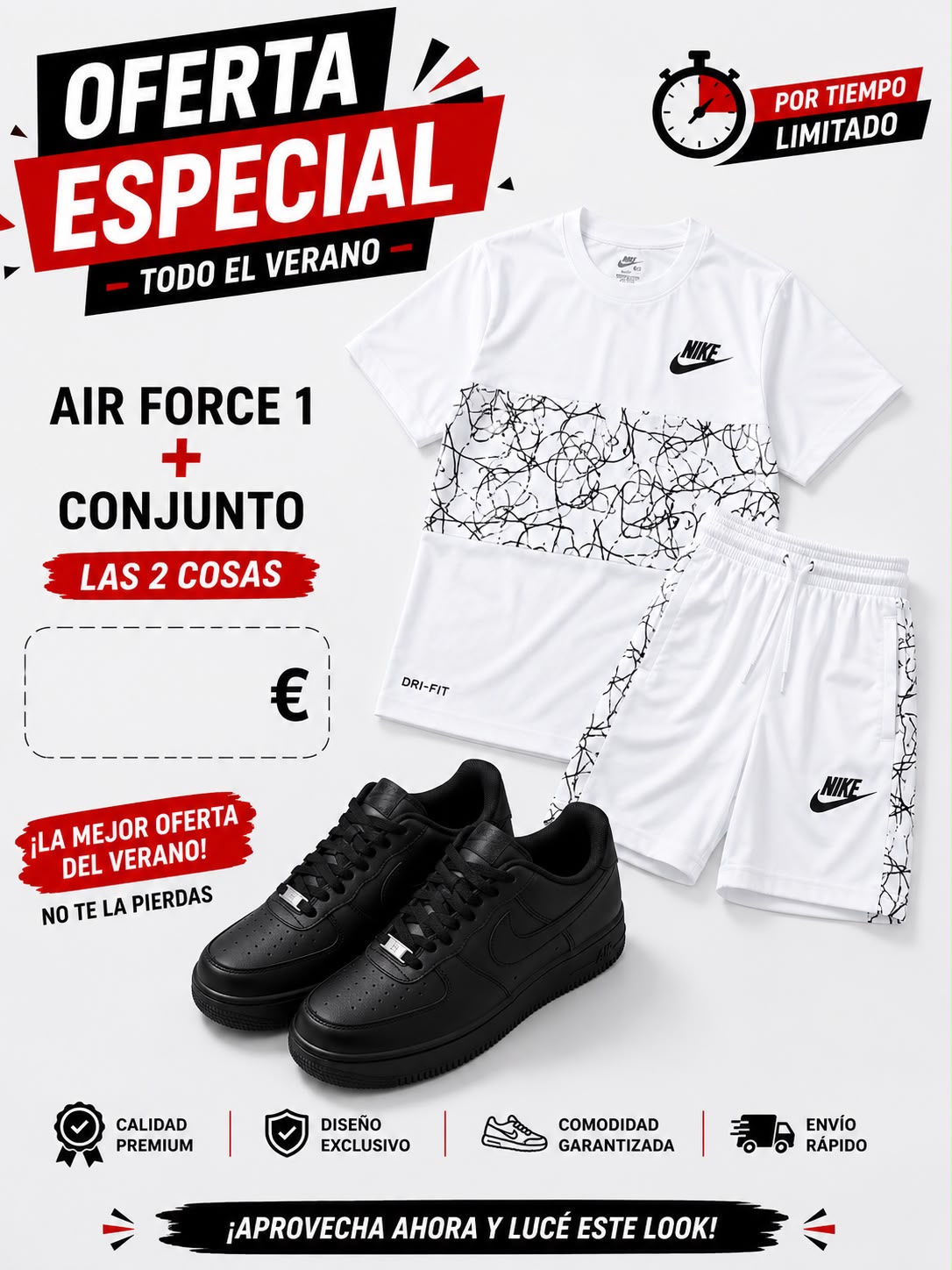Chándal NIKE + Nike Air Force one x 65€ OFERTA - Imagen 4