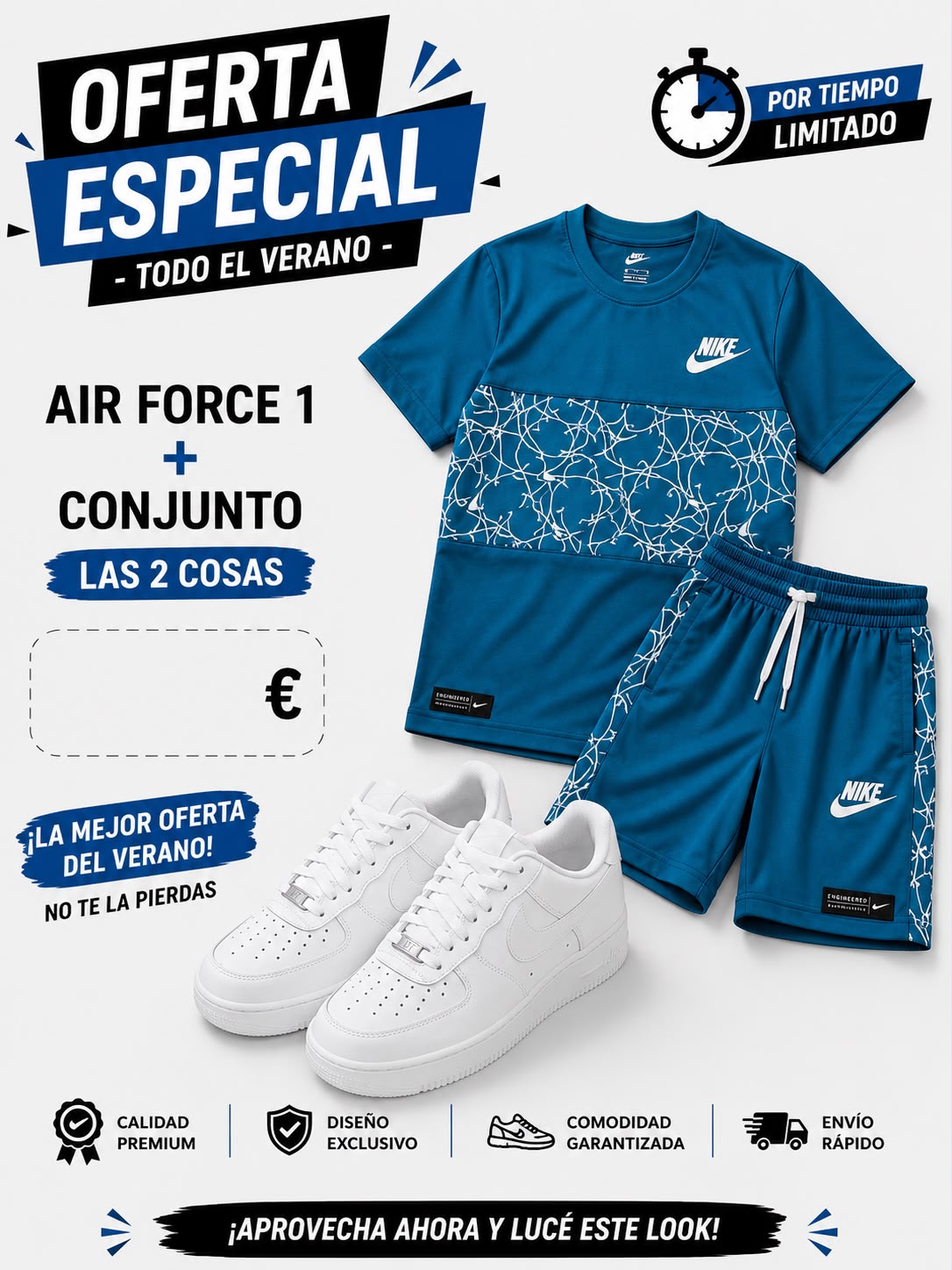 Chándal NIKE + Nike Air Force one x 65€ OFERTA - Imagen 6