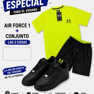 Chándal UNDER ARMOUR + Nike Air Force one x 65€ OFERTA