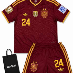 EQUIPACIÓN España 2 estrellas MUNDIAL CUCURELLA 24 2026 Fútbol NIÑO