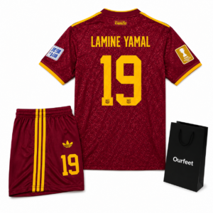 EQUIPACIÓN España 2 estrellas MUNDIAL LAMINE YAMAL 19 2026 Fútbol NIÑO