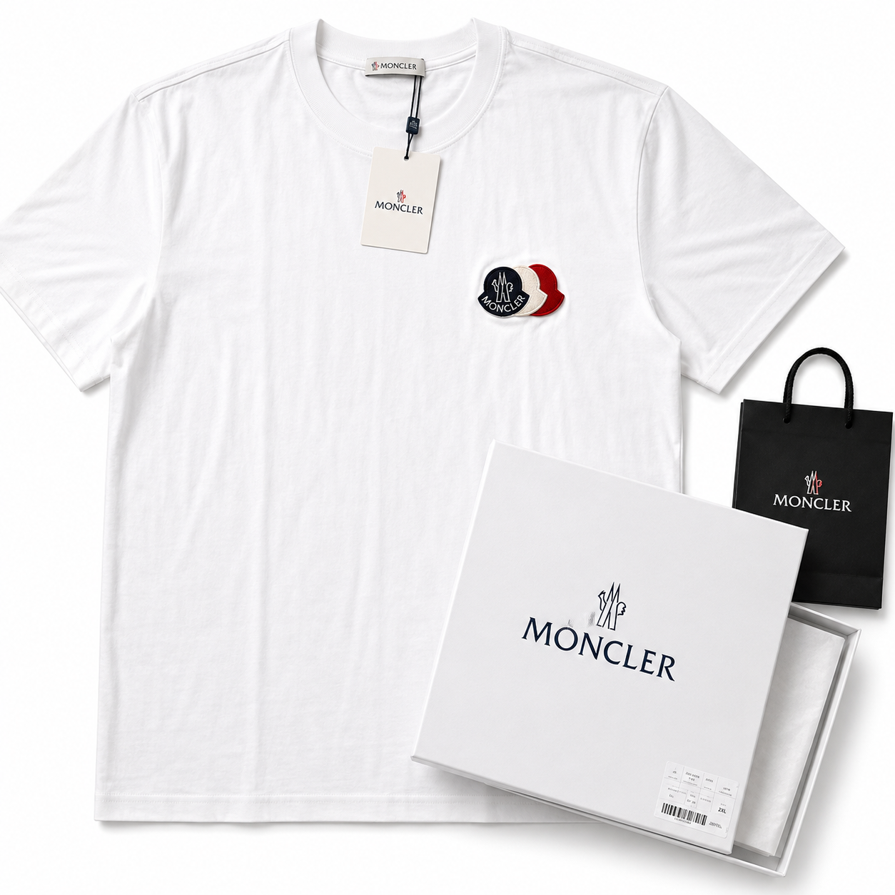 Camiseta Moncler Calidad Superior En Caja