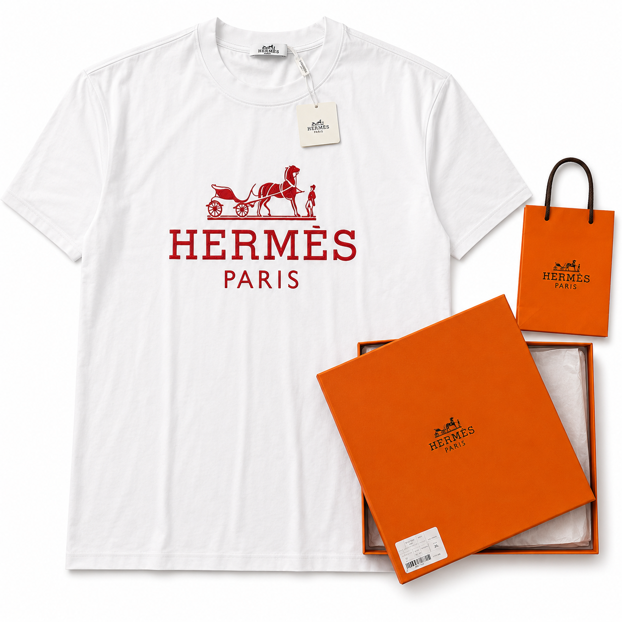 Camiseta Hermes Calidad Superior En Caja