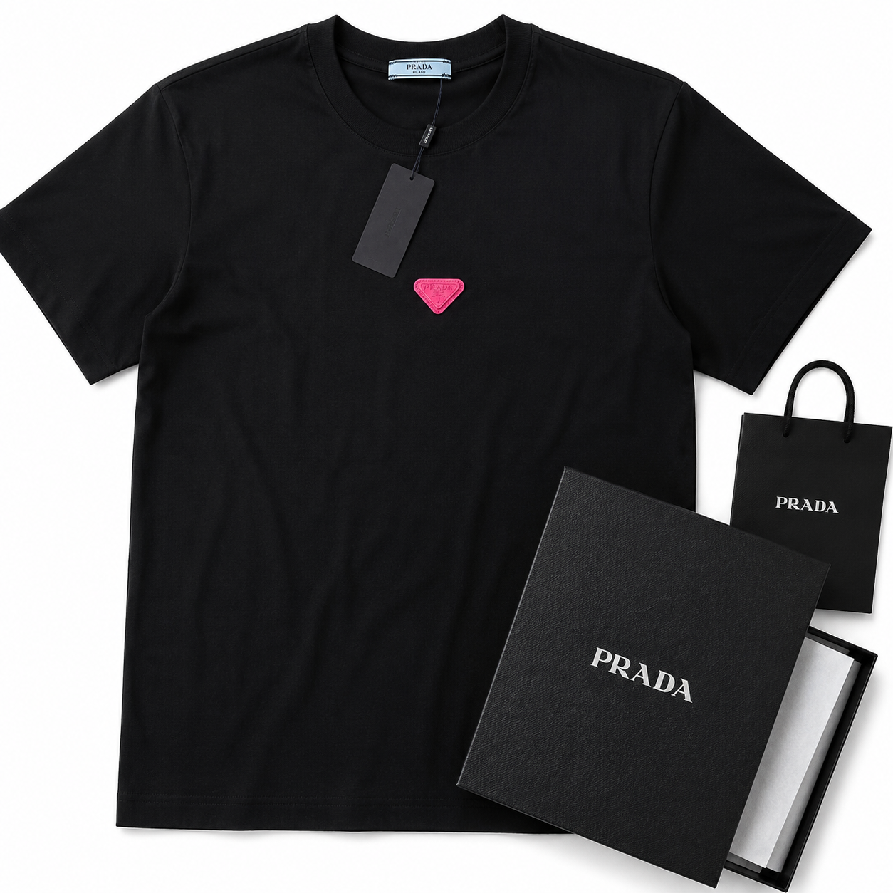 Camiseta Prada Calidad Superior En Caja