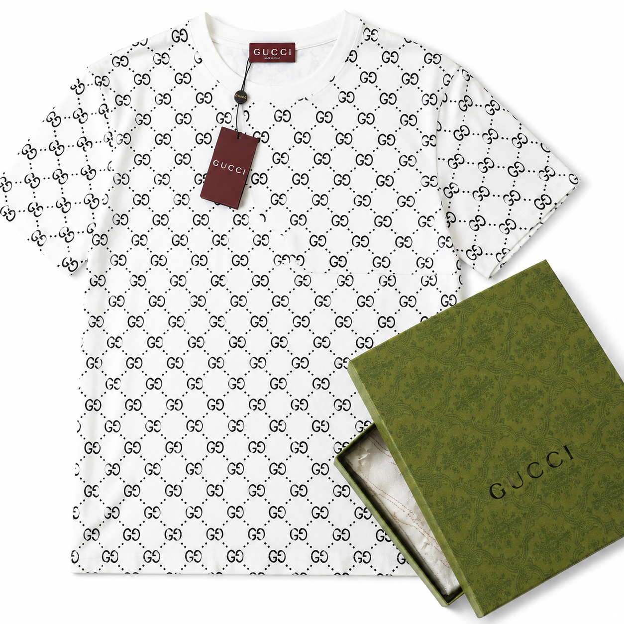 Camiseta Gucci Calidad Superior En Caja