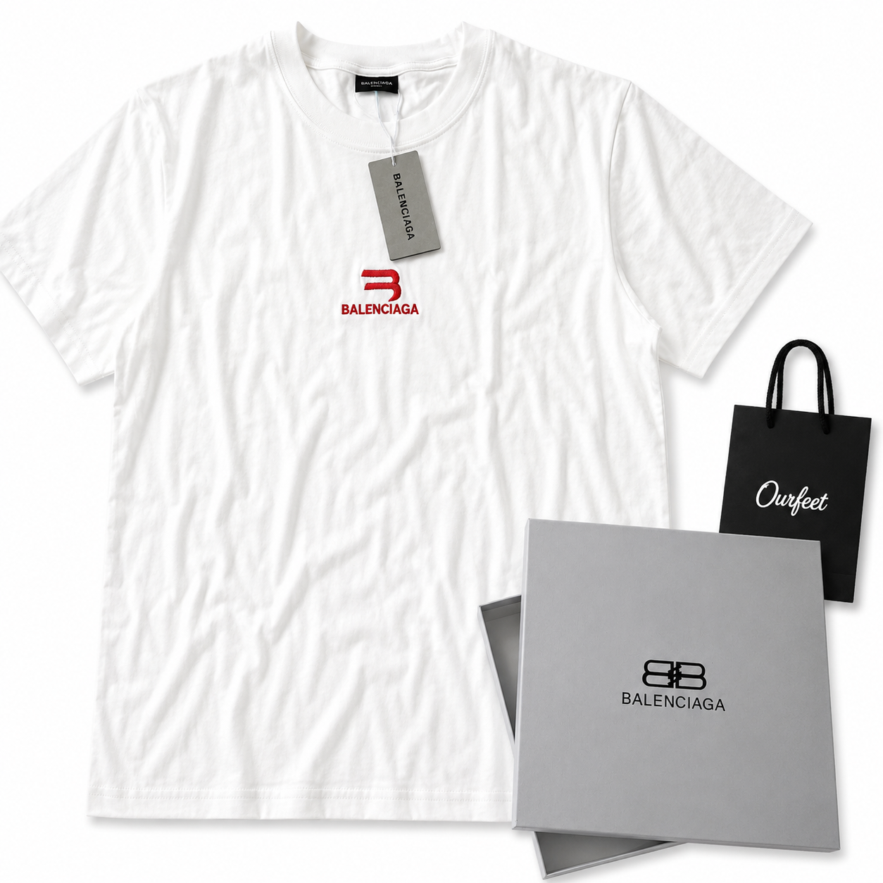 Camiseta Balenciaga Calidad Superior En Caja