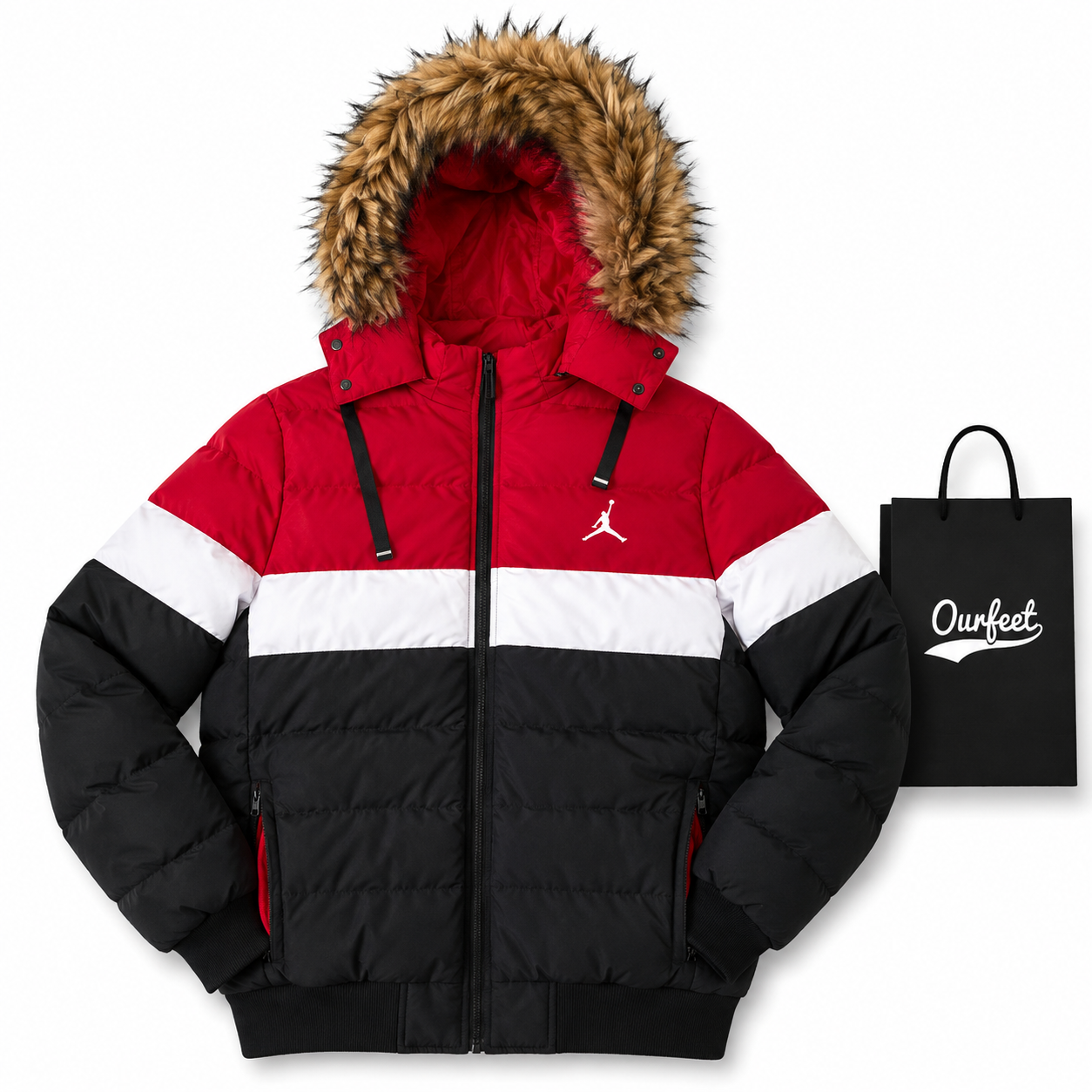 Chaqueta Jordan Capucha Pelo