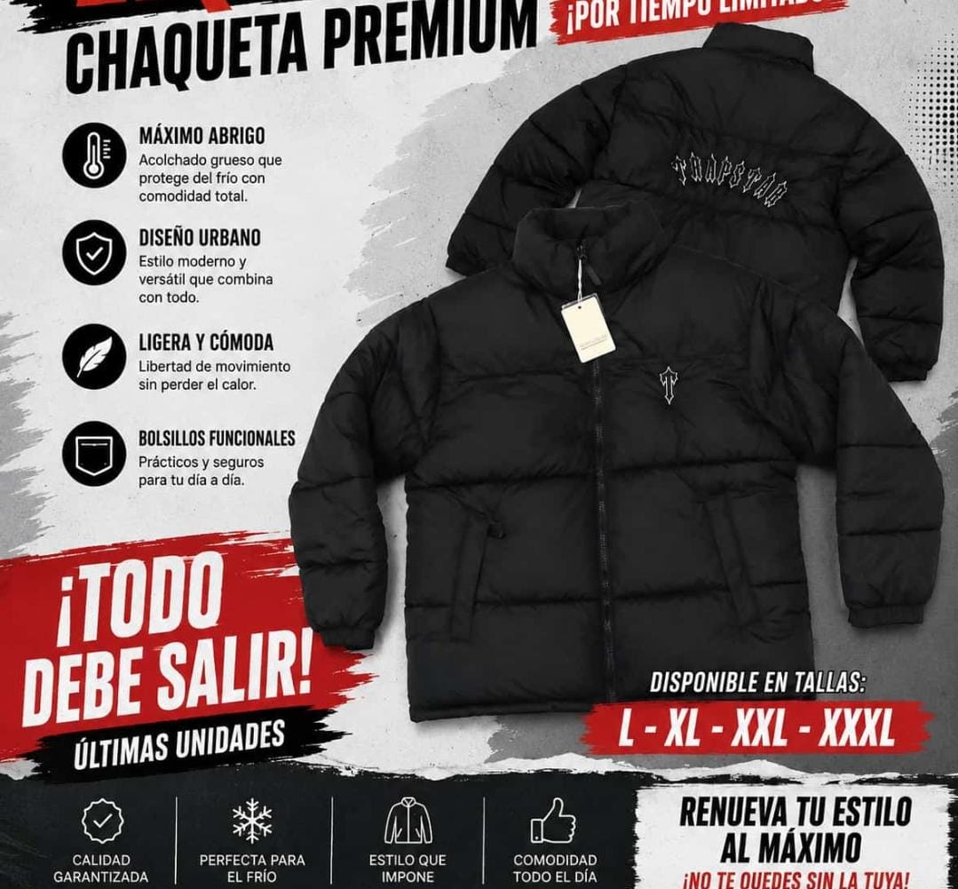 Chaqueta Trapstar x 45€ OFERTA