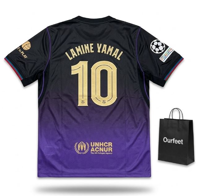 Camiseta FC Barcelona Barça Lamine Yamal 10 2024/2025 Fútbol