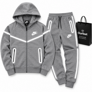 Chándal Nike Tech Freece REFLECTIVE Brilla Oscuridad (Alta Calidad)