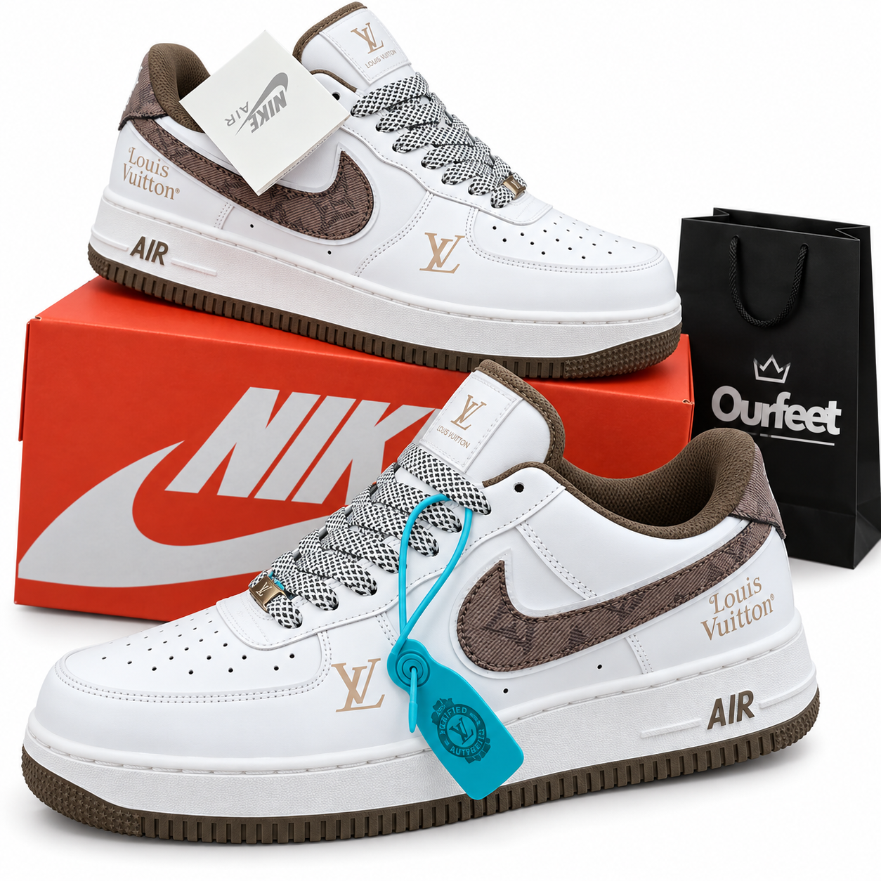 Nike Air Force One x Louis Vuitton