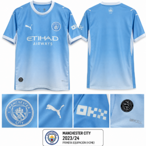 Camiseta Manchester City 2023/24 Fútbol