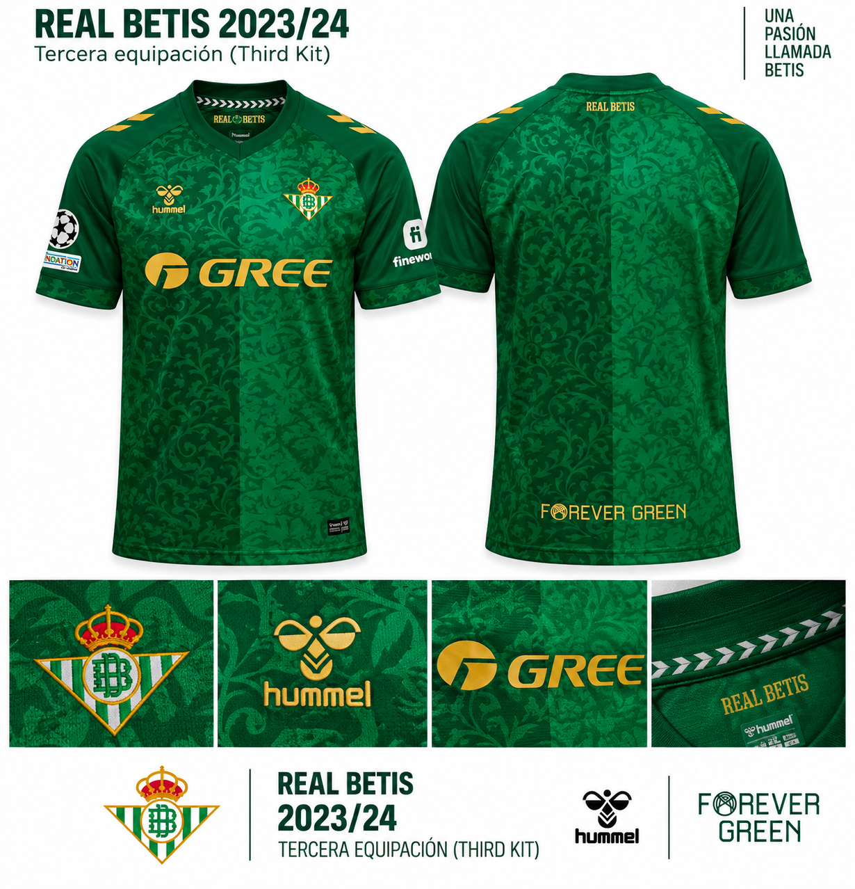 Camiseta Betis 2023/24 Fútbol