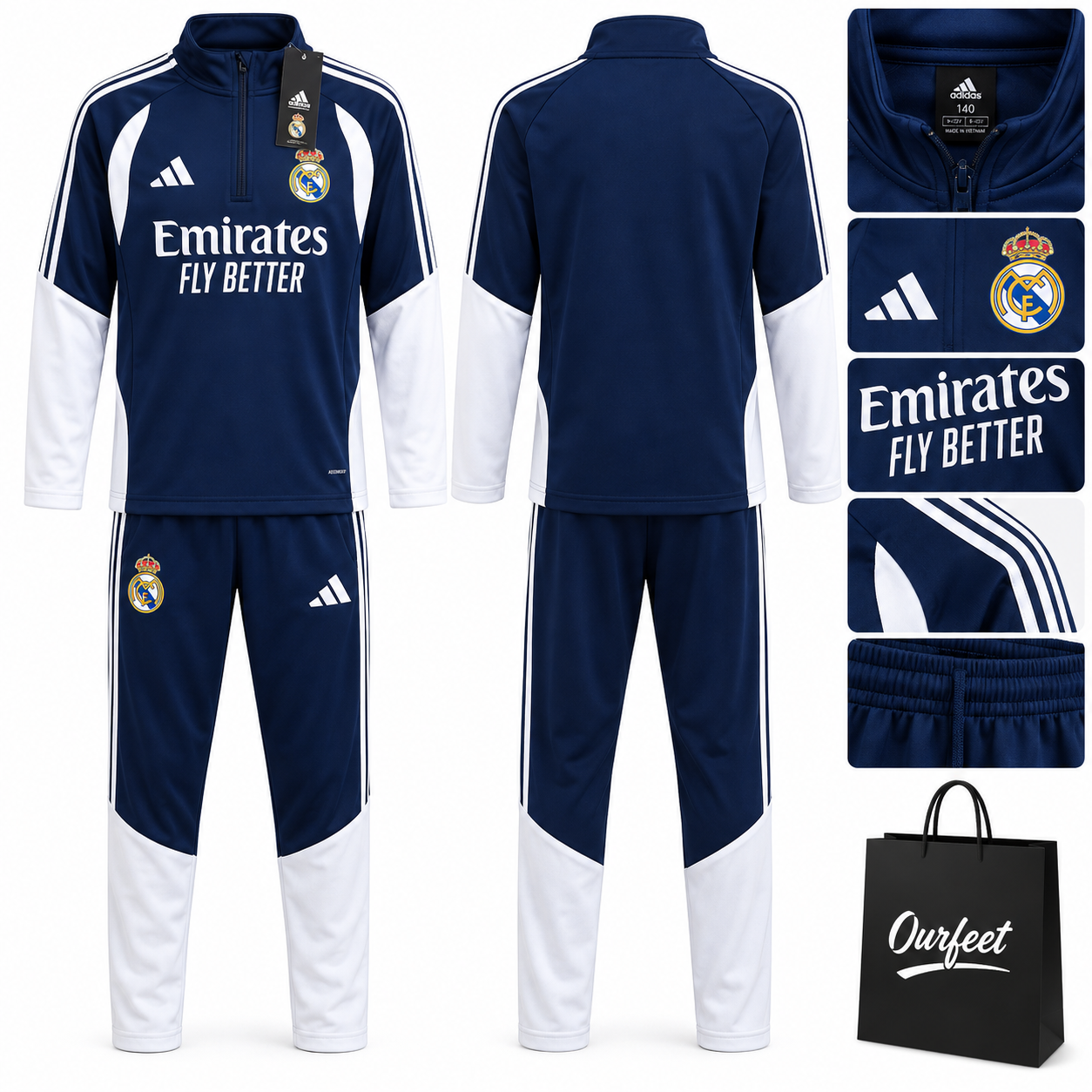 Chándal Fútbol Real Madrid Niño