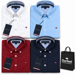 Camiseta Vestir Botón Tommy Hilfiger